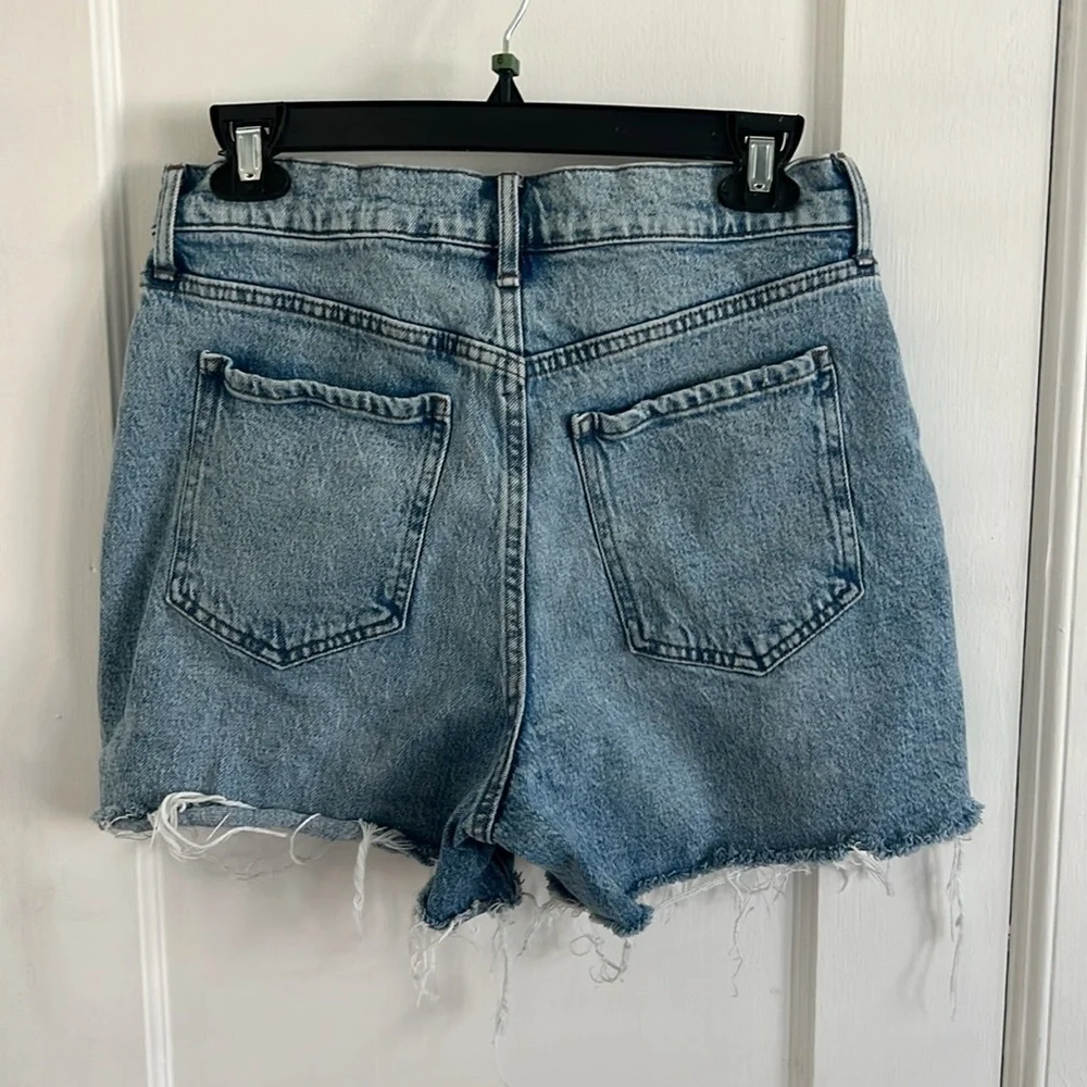 Banana Republic Girlfriend Frayed Denim Jean Shorts Size 6​​​